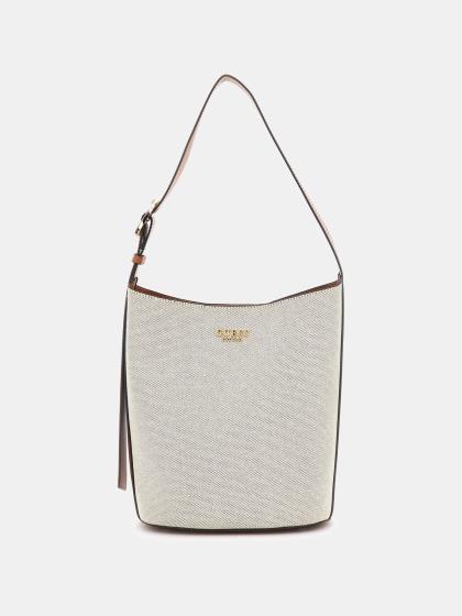 Guess Nicolette Canva Shoulder Bag