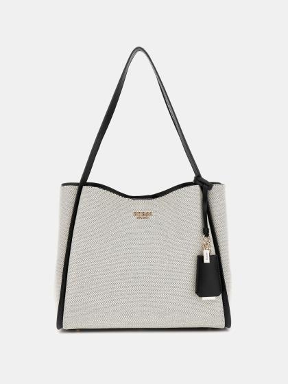Guess Nicolette Canva Shoulder Bag