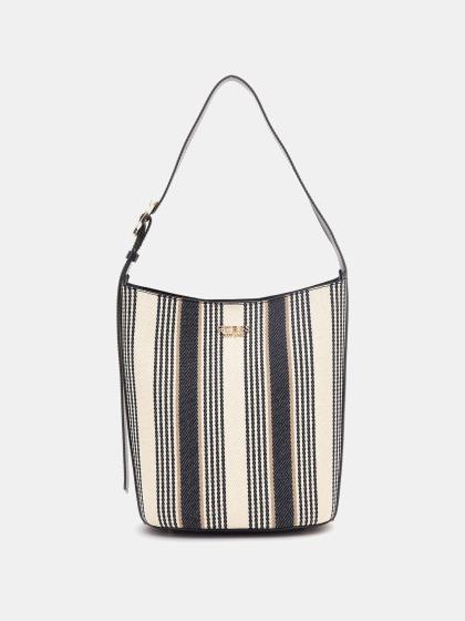 Guess Nicolette Canva Shoulder Bag