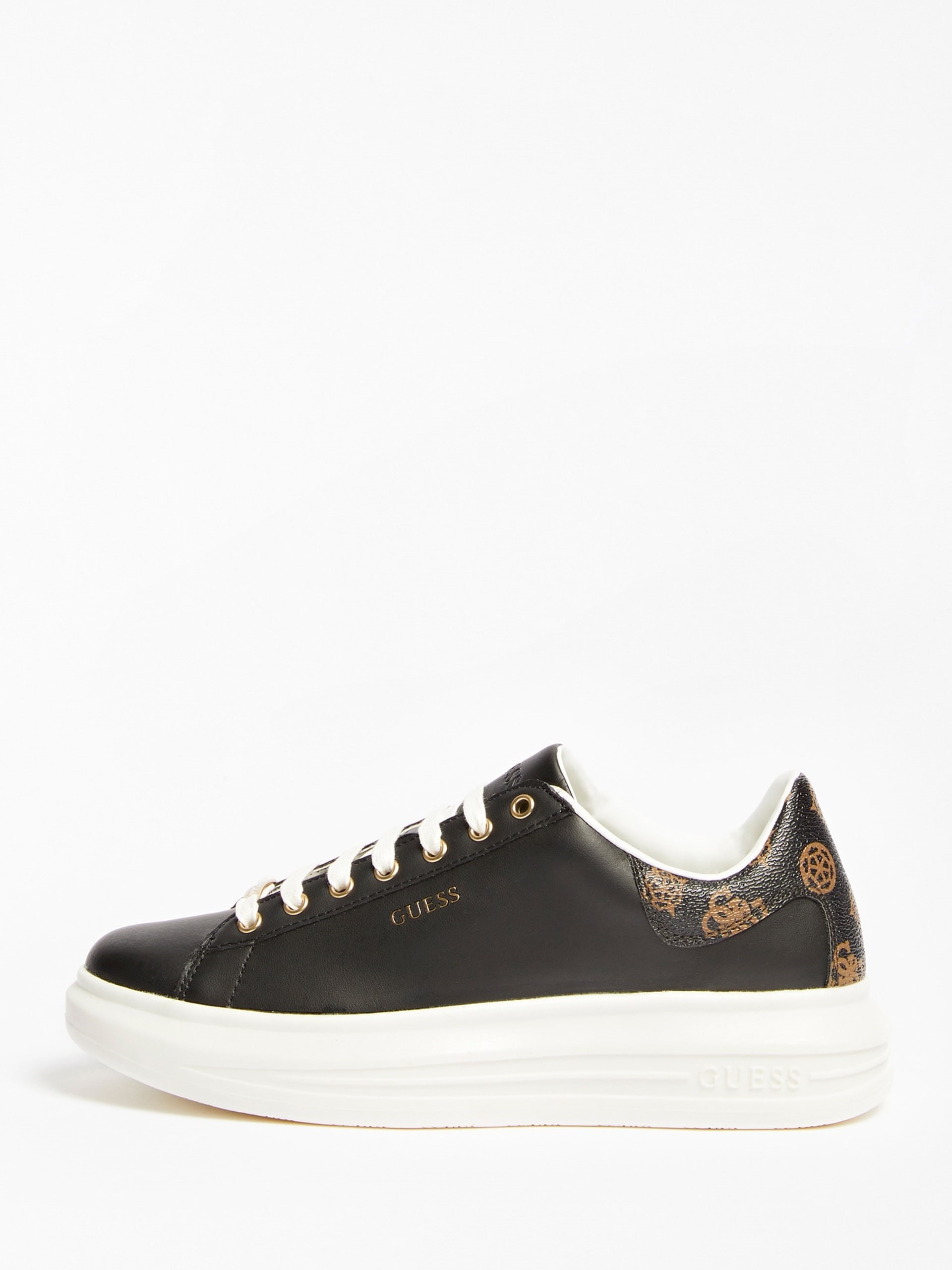 Guess Vibo Mixed Leather Sneaker - BeeSuperstar